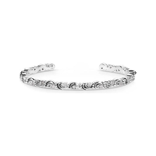 Windblown Elegance Crystal Bracelet