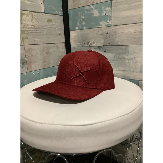 Red Twisted X Ball Cap