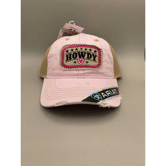 Ariat Howdy/Rowdy Ladies Vintage Distressed Caps