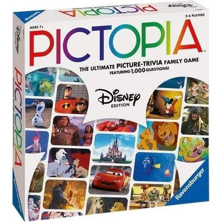 Pictopia - Disney Edition Picture-Trivia Family Game 60001205