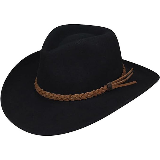 Bailey Switchback Black Soft Felt Hat