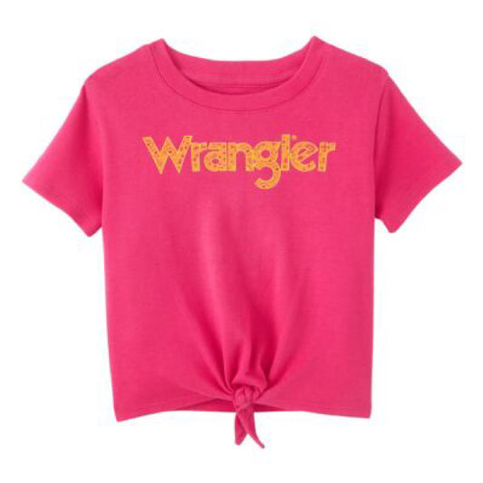 Infant Wrangler Girls Pink Tshirt