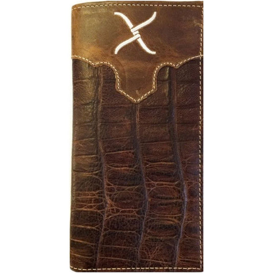 Twisted X Mens Wallet Croc Skin- XRC-9