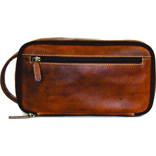 Rugged Earth Leather Case Toiletry Case