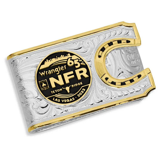 2023 National Finals Rodeo Carved Money Clip