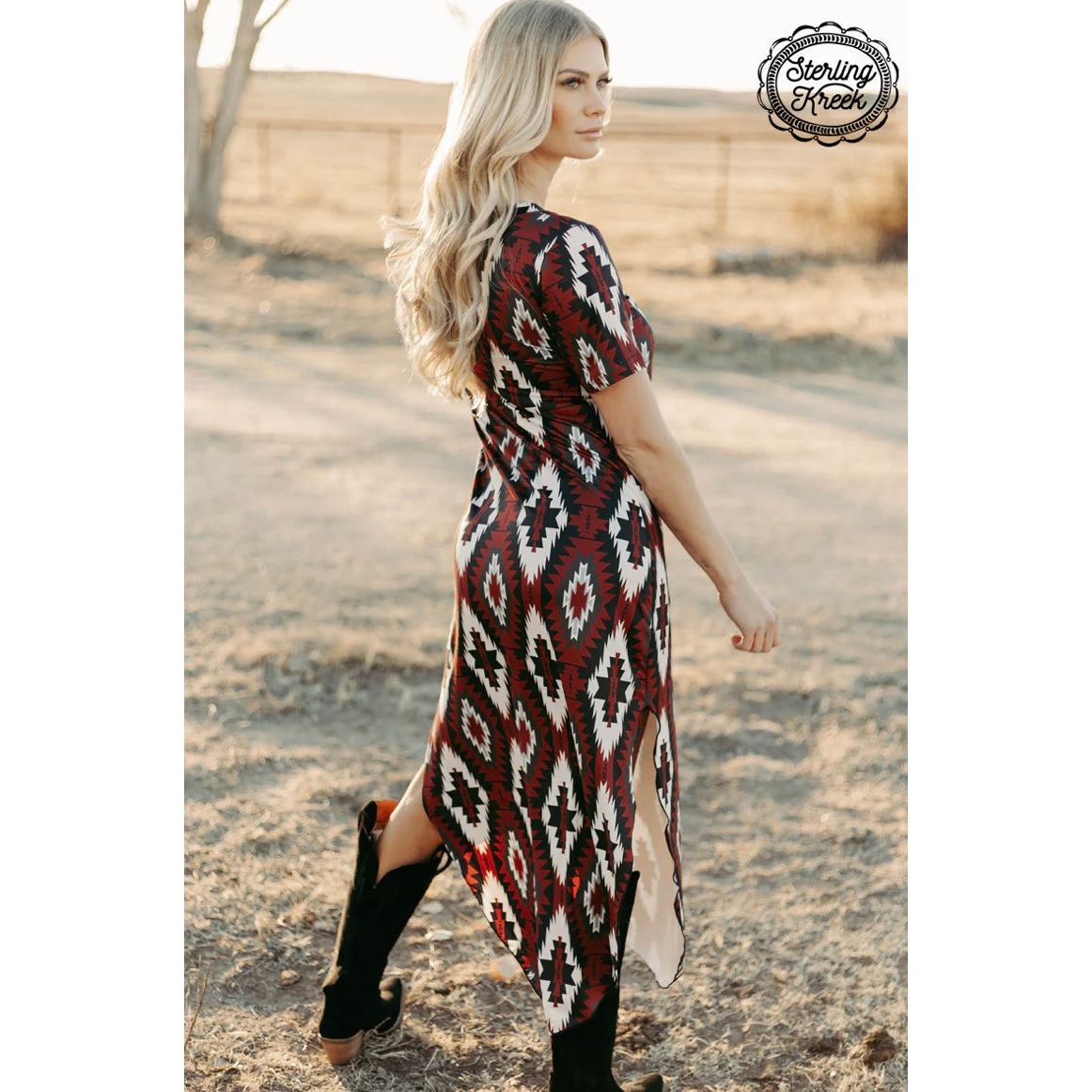 Sterling Kreek-Western Rebel Maxi Dress