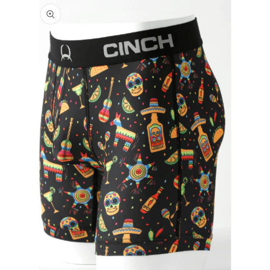 Cinch Men's 6" Fiesta Boxer Brief