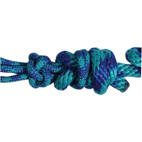 PC Halter Rope With 10’ Lead Roy/Teal