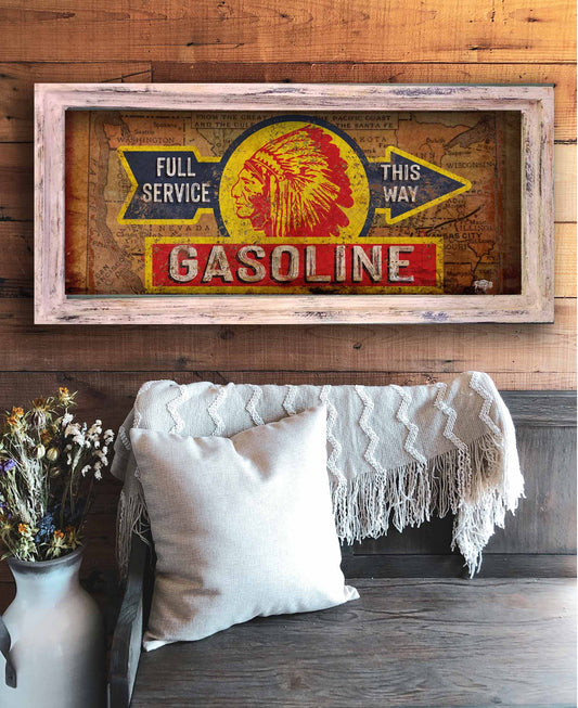 Gasoline - 18" x 36" Large Rectangle Artwork