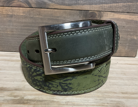 Twisted X Men’s Belt- Green Distressed XWF-16