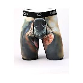 MEN'S 9" DOG BOXER BRIEF #MXY6010013